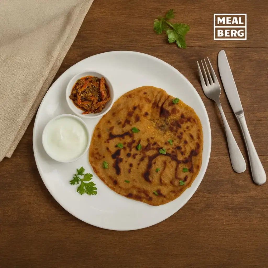 [F-19-10] Vibrant Veggie Paratha 